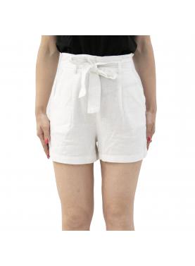 Shorts leggero con cinta tinta unita Only